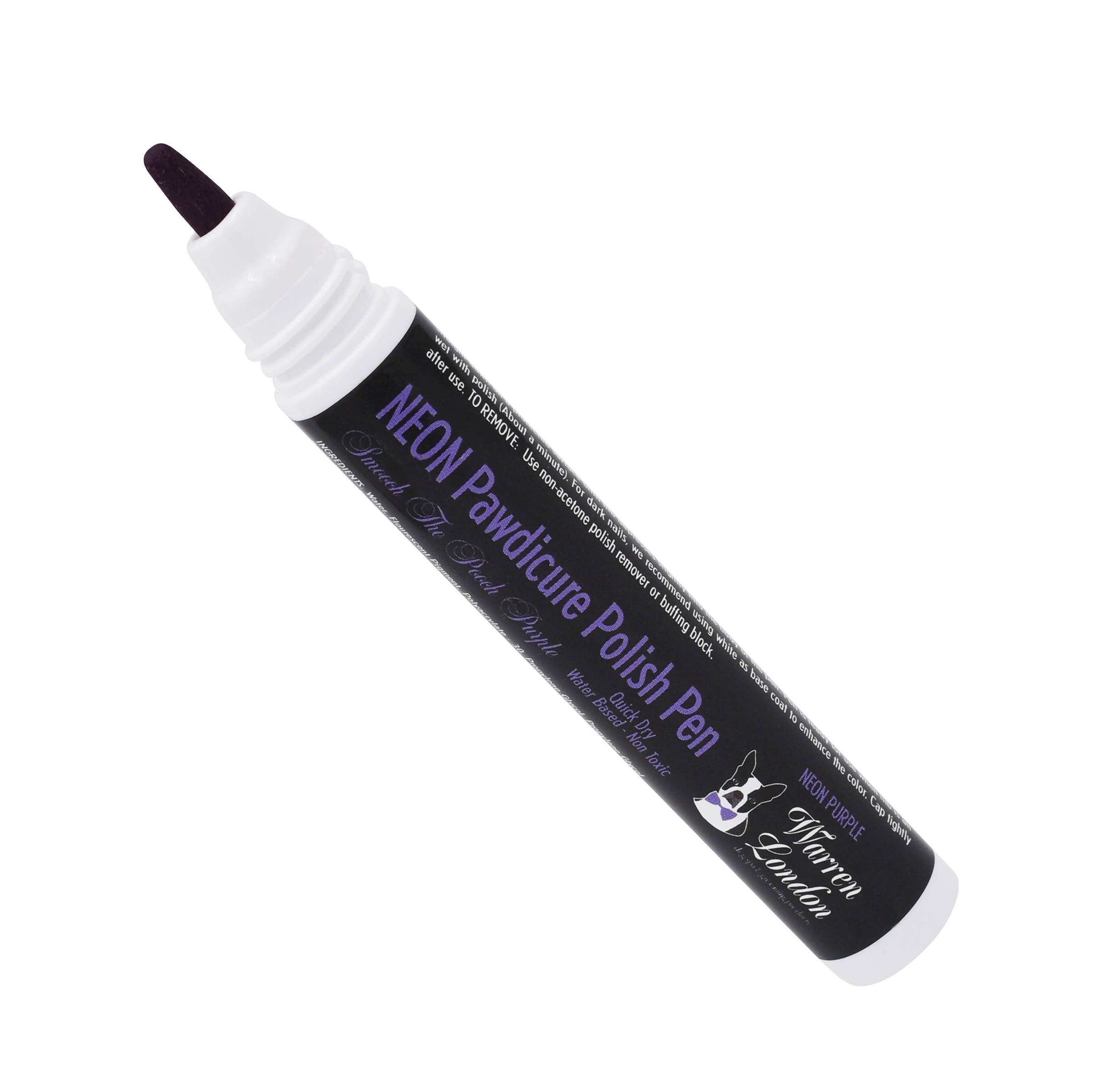 Warren London Dog Products - Pawdicure Nail Polish Pen - Quick Dry - 13 Colors: White